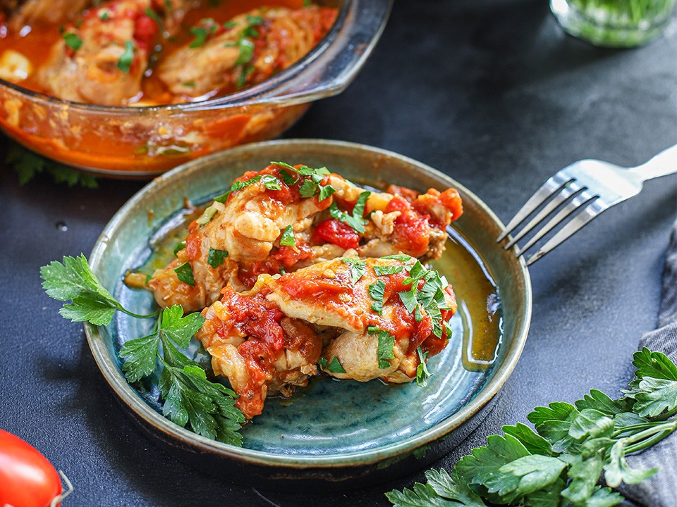 Tavuk Cacciatore (3 Kişilik) Tavuk Cacciatore (3 Kişilik)