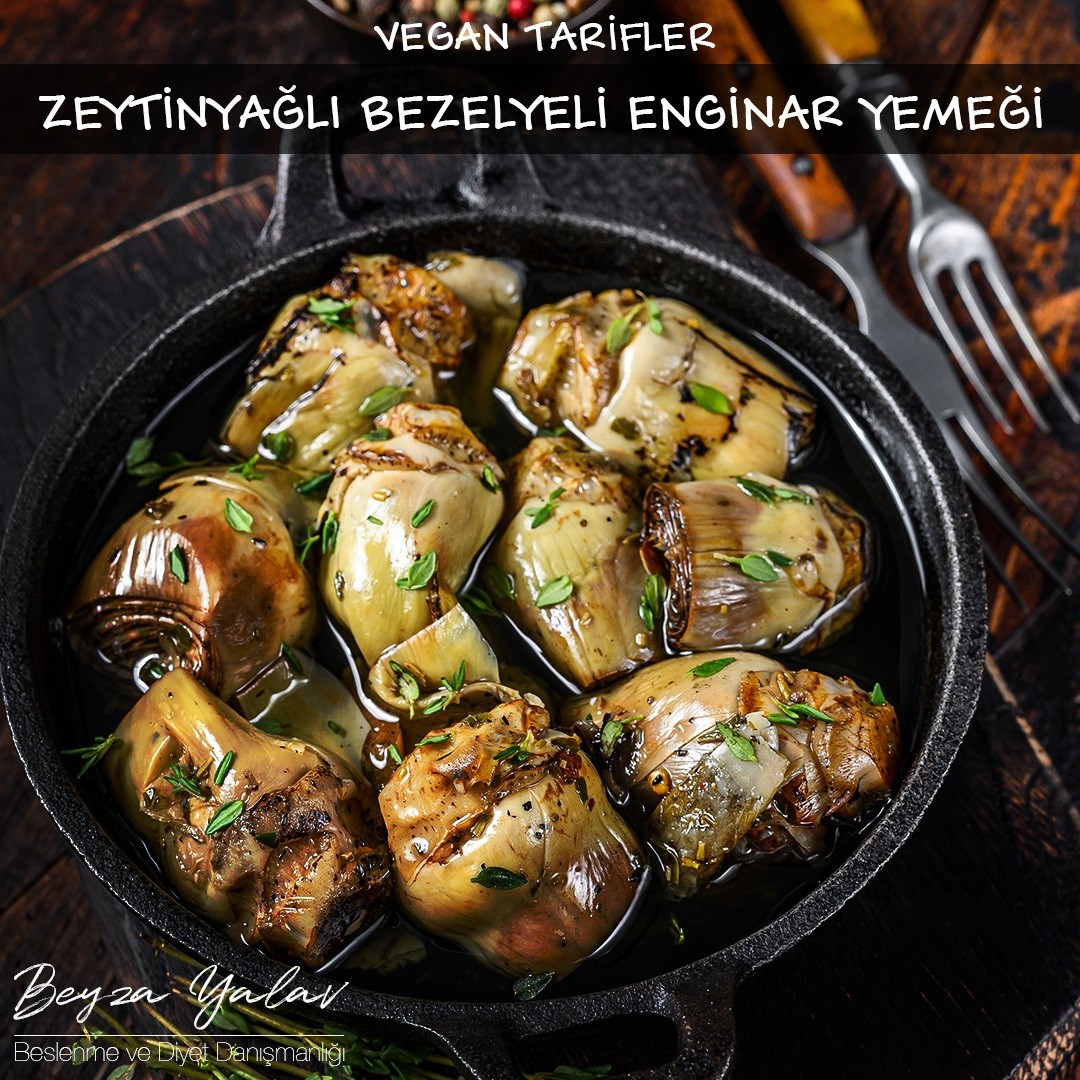 Zeytinyağlı Bezelyeli Enginar Yemeği