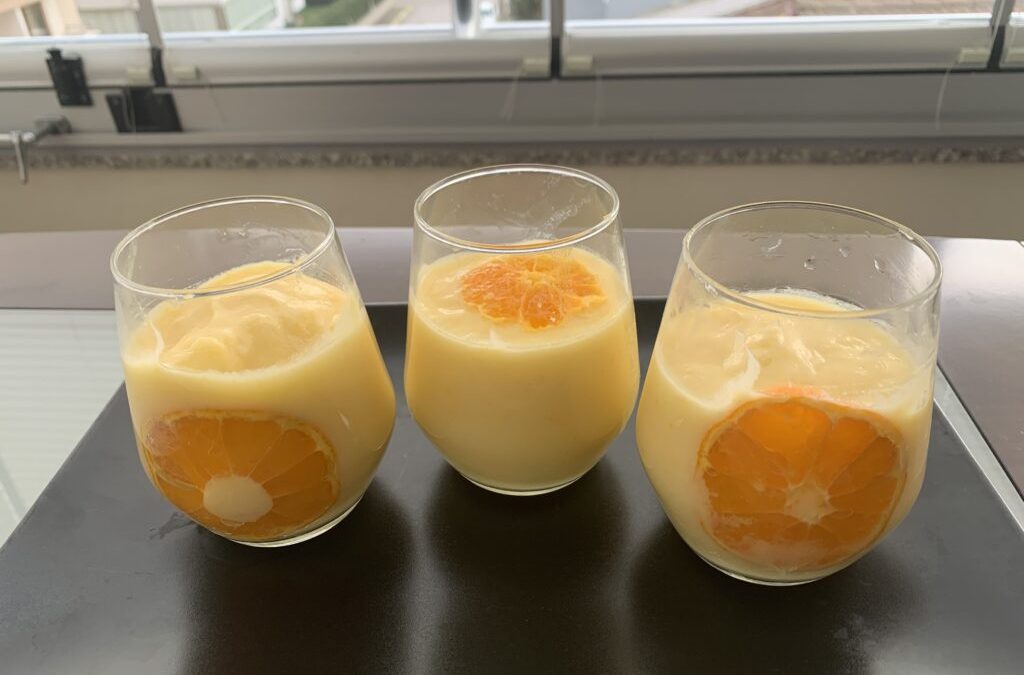 Mandalinalı Puding Mandalinalı Puding