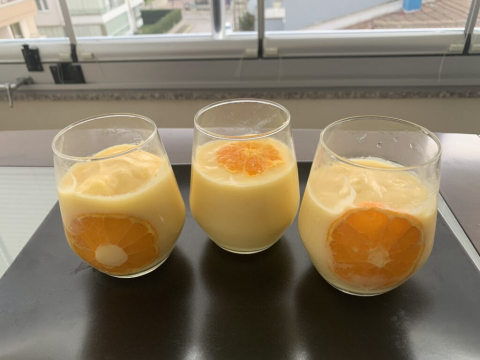 Mandalinalı Puding Mandalinalı Puding