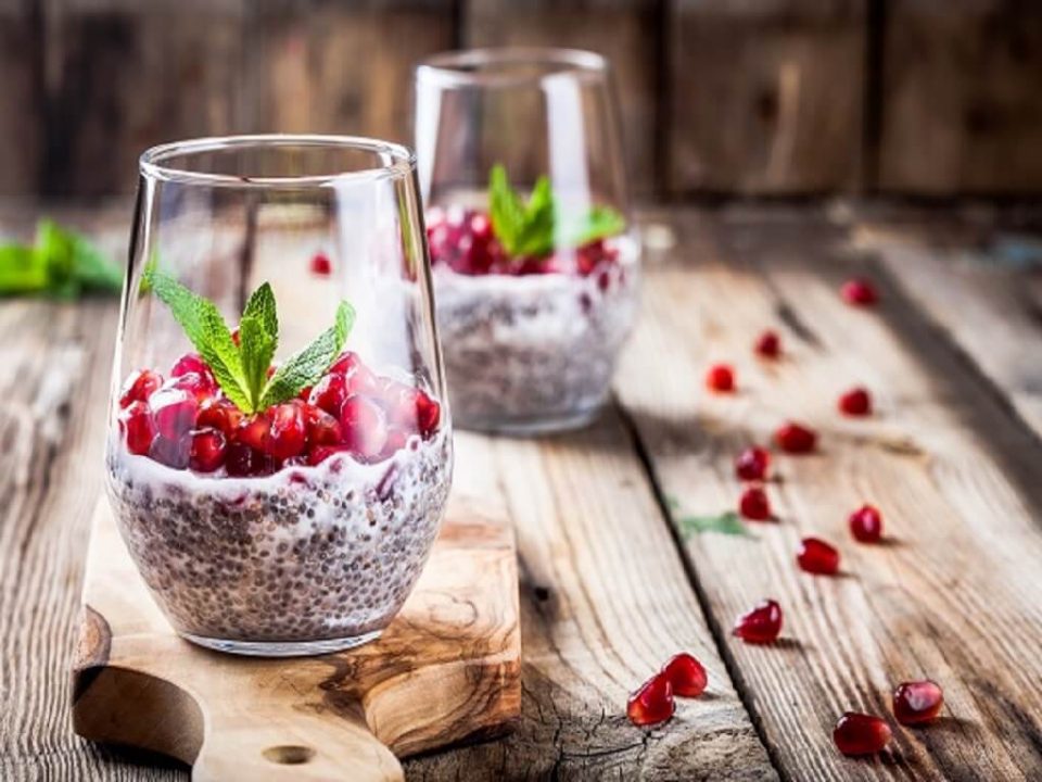 Narlı Chia Puding Narlı Chia Puding