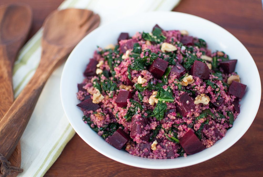 Kinoalı Pancar Salatası