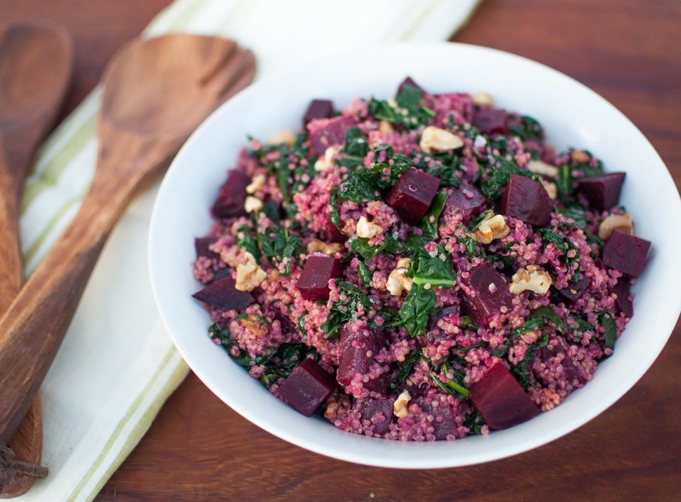 Kinoalı Pancar Salatası Kinoalı Pancar Salatası